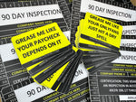 Grease Me Stickers