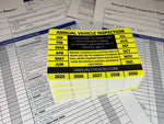 DISCOUNT 2025 GENERIC INSPECTION STICKERS