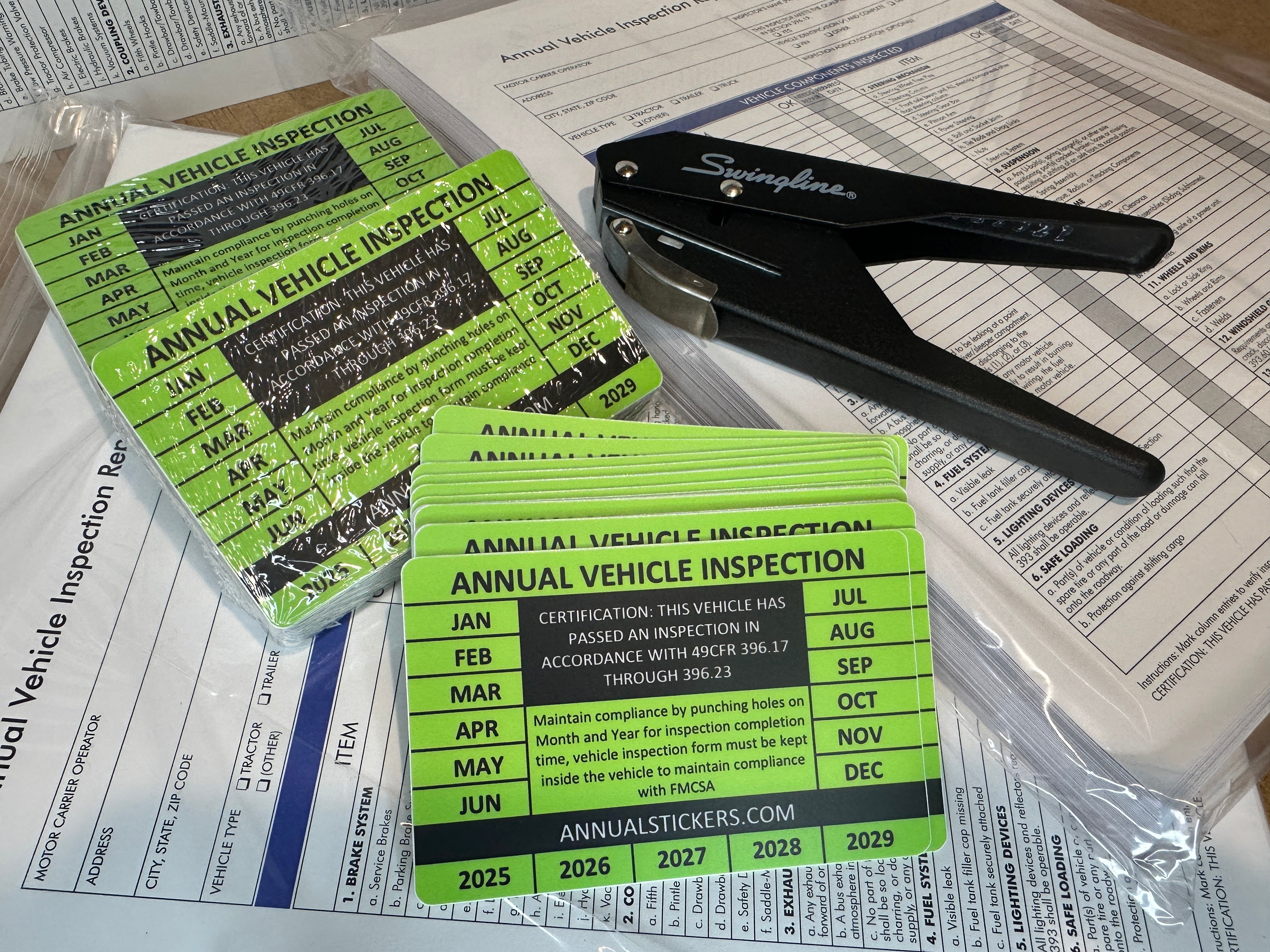Generic Annual Inspection FLEET PACK