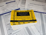 DISCOUNT 2025 GENERIC INSPECTION STICKERS