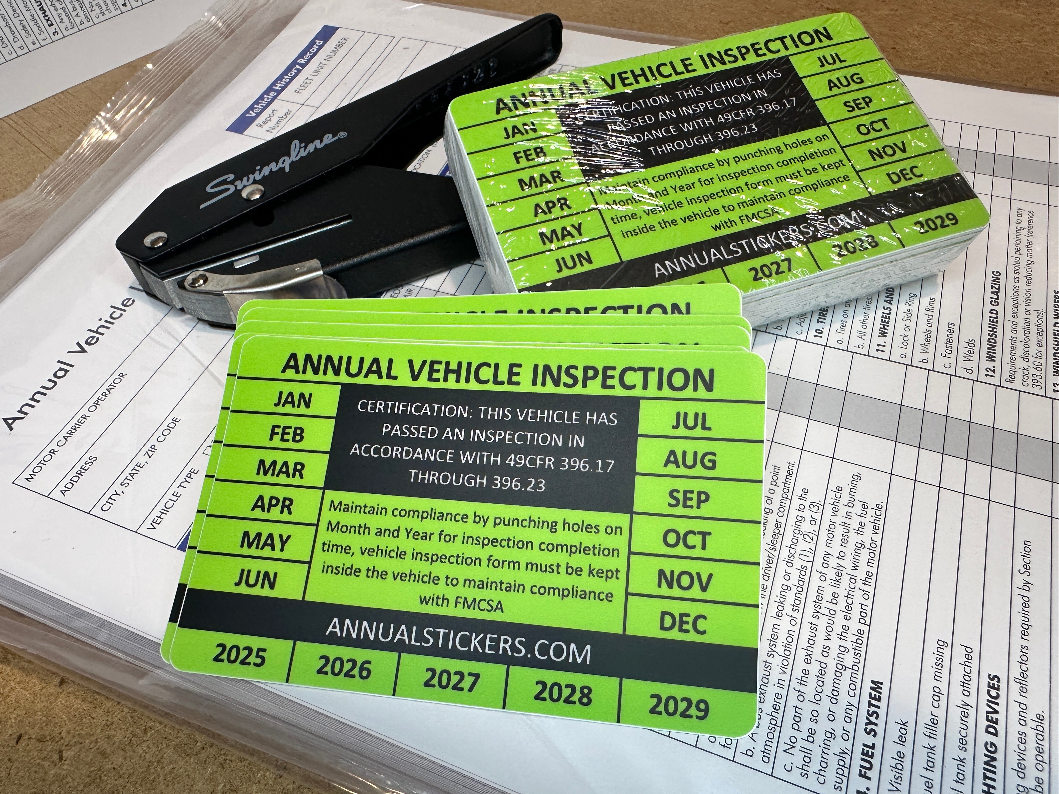 Generic Annual Inspection FLEET PACK