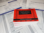 DISCOUNT 2025 GENERIC INSPECTION STICKERS