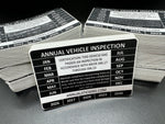 DISCOUNT 2026 GENERIC INSPECTION STICKERS