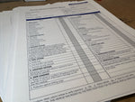 Annual Inspection forms